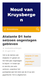 Mobile Screenshot of noudvankruysbergen.nl